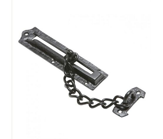 Kirkpatrick Black Iron Security Door Chain