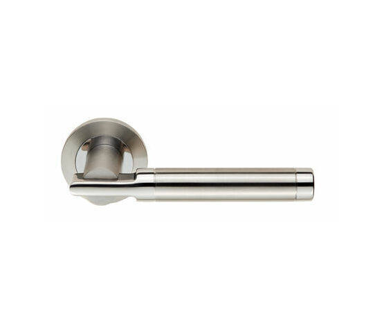 Berna Stainless Stel Lever On Round Rose