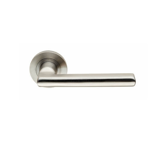 Carlton Stainless Steel Lever On Round Rose