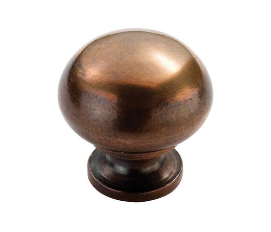 Solid Bronze Mushroom Cupboard Knob